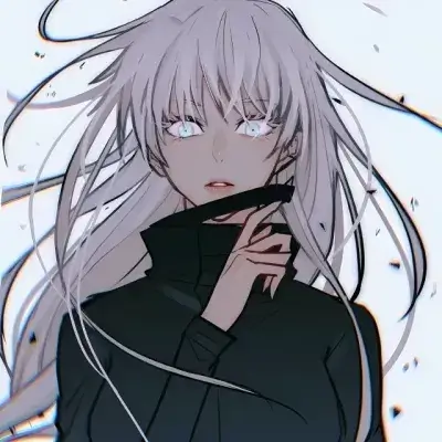 PolyBuzz | Meet Yuki - White hair mysterious AI companion